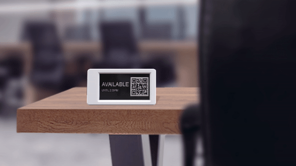 FootfallCam Desk Tag - Tag display wireless conveniente
